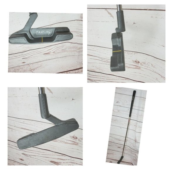 TAP-IN Offset Flange Putter Stiff Steel shaft GP TA Tap-IN Pistol Putter Grip - Picture 1 of 12